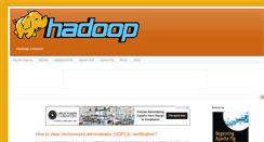 Desktop Screenshot of hadooplessons.info