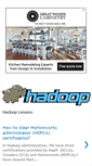 Mobile Screenshot of hadooplessons.info